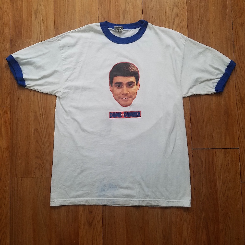 VTG 90s Dumb & Dumber Lloyd Ringer T-Shirt